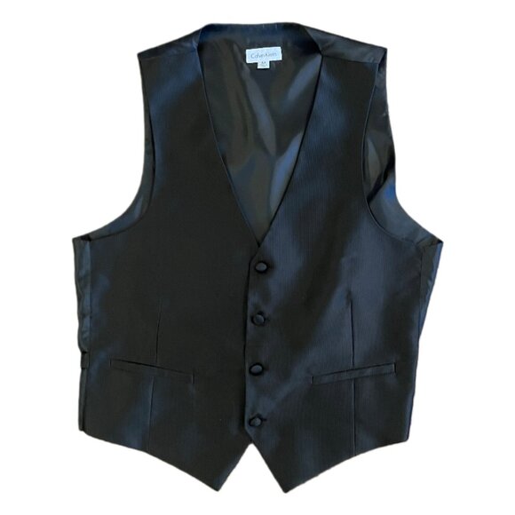 Calvin Klein Black Vest Size M Mens - Picture 1 of 6